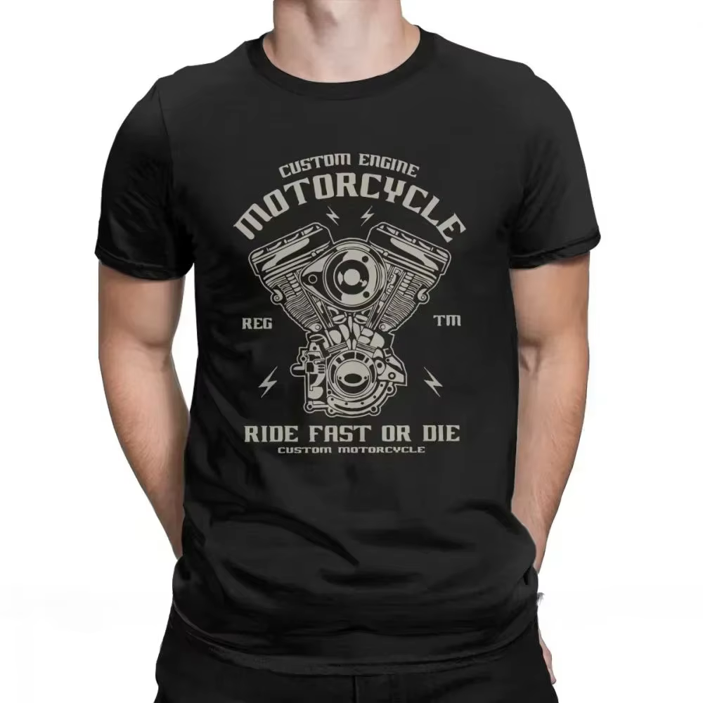 T-shirt manches courtes col rond homme