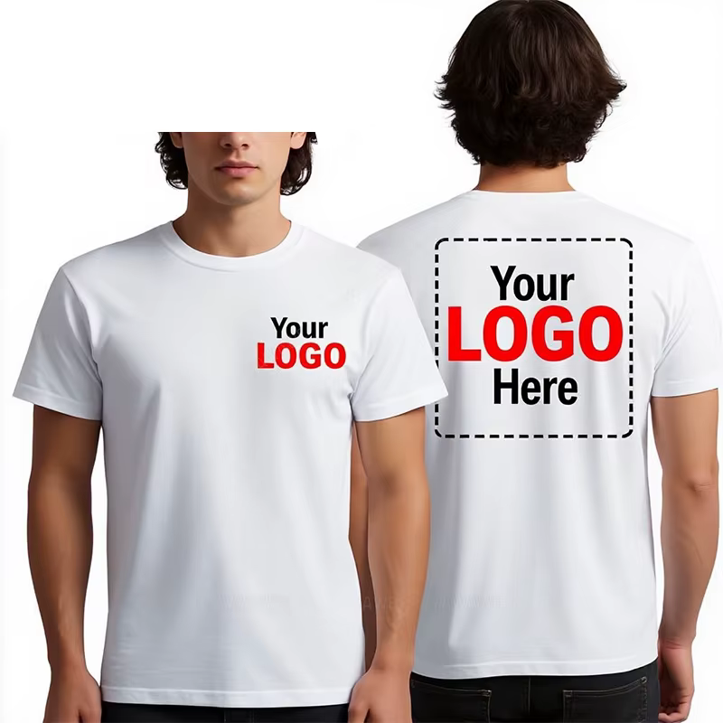 T-shirt unisexe en coton pour hommes