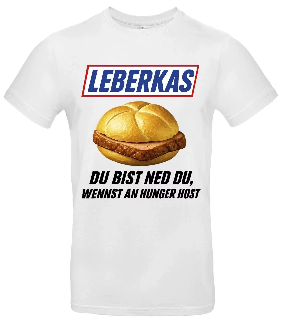 T-shirt humoristique Leberkas Meme Y2k