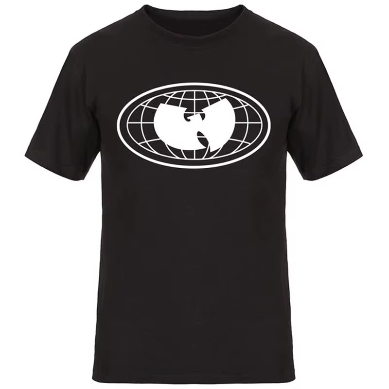 T-Shirt classique jaune du groupe de rap légendaire Wu Tang Band