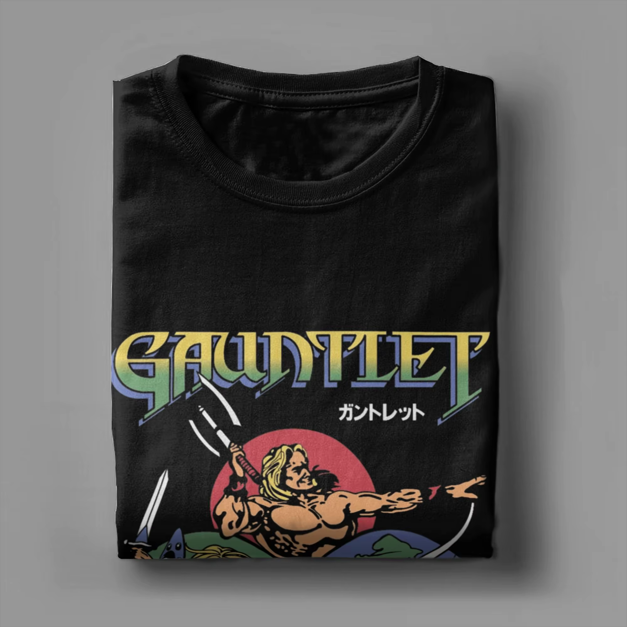 Gauntlet rétro jeu T-Shirt hommes 100% coton incroyable