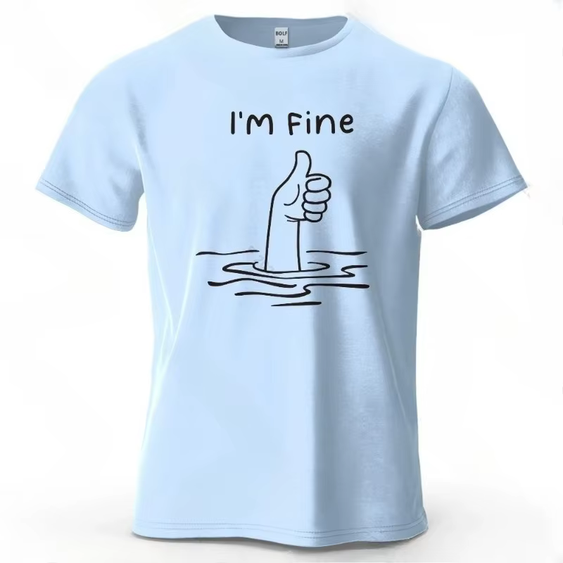 T-shirt pour homme 100% coton
