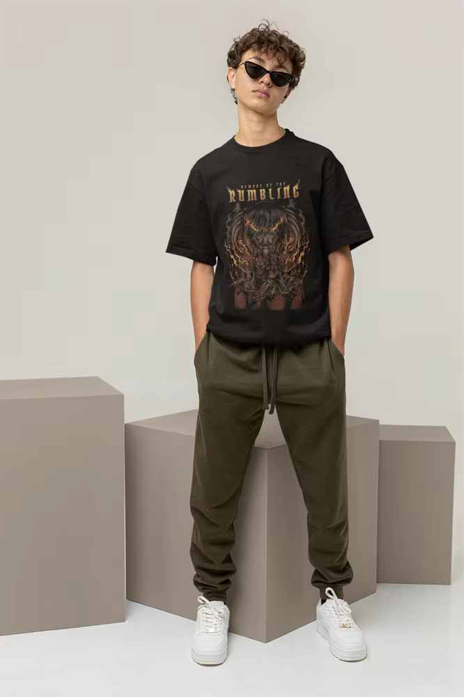 T-Shirt Anime Attack on Titan, Eren Final Shingeki No Kyojin AOT