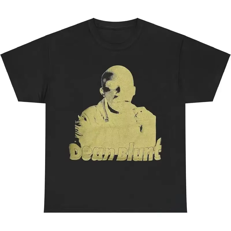 Dean Blunt T-shirt noir Album Tour S 5XL EG1188