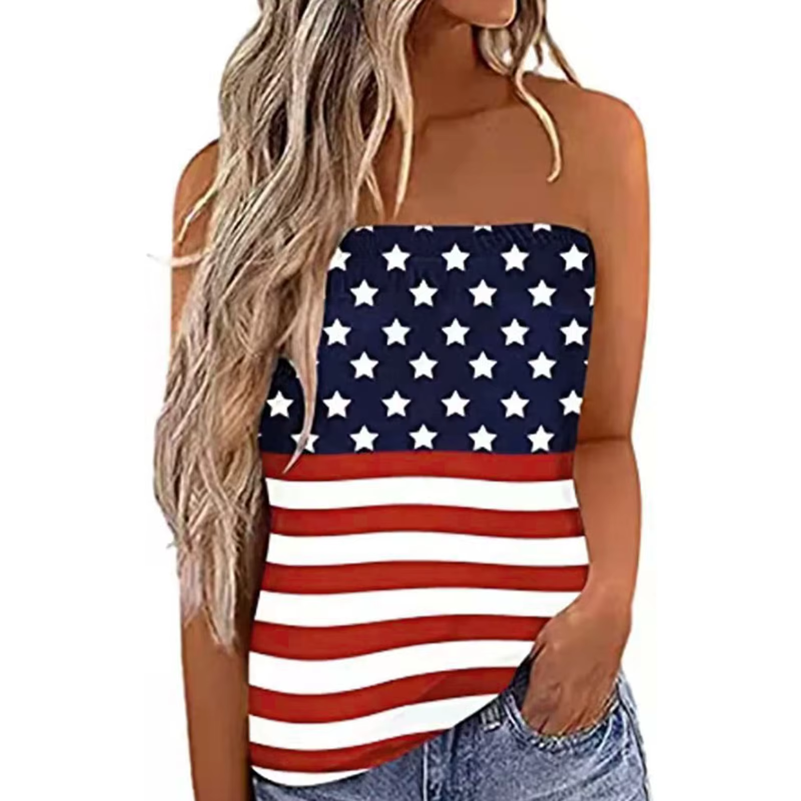 Bustier tubulaire sexy pour femmes