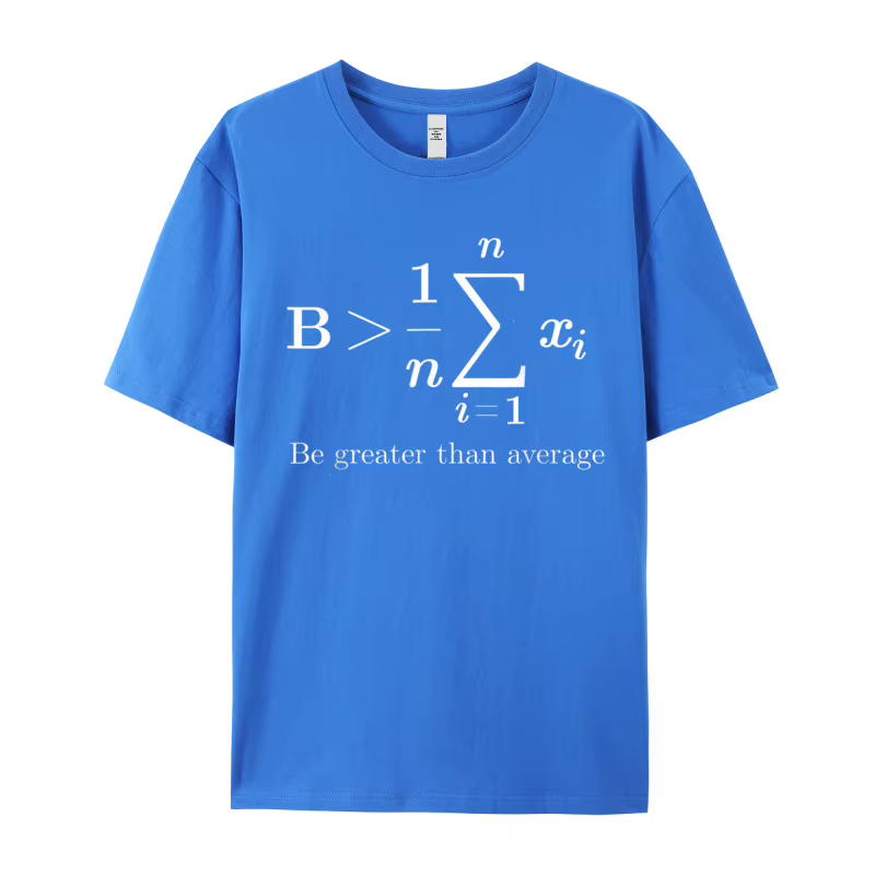 Math Be Greater STORAverage-T-shirt à manches courtes pour femmes