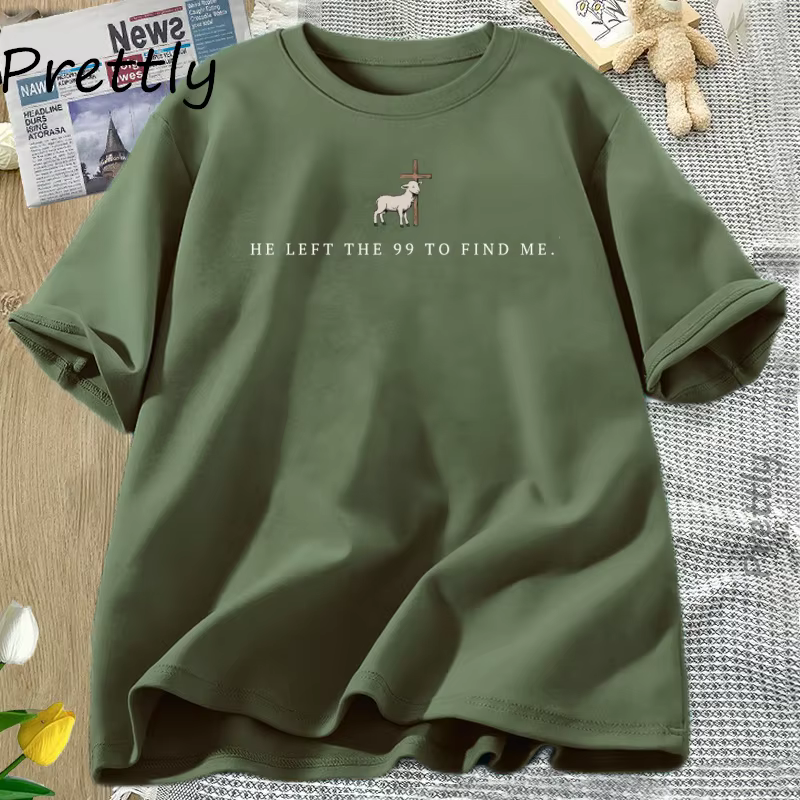 Il Left The 99 T-shirt chrétien T-Shirts hommes femmes verset de la Bible