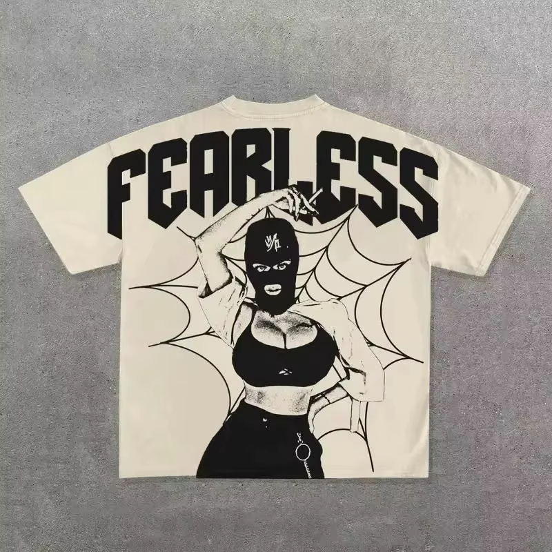 T-shirt de styliste Y2K Hip Hop pour hommes et femmes