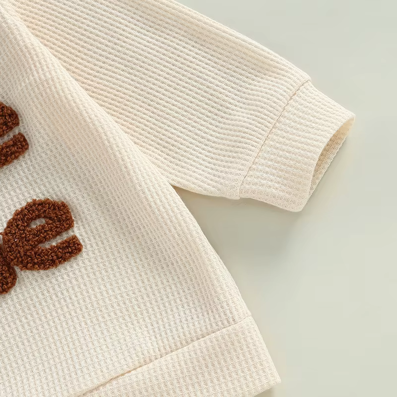 Veoraitiin-Sweat-shirt à manches longues pour tout-petit garçon et fille