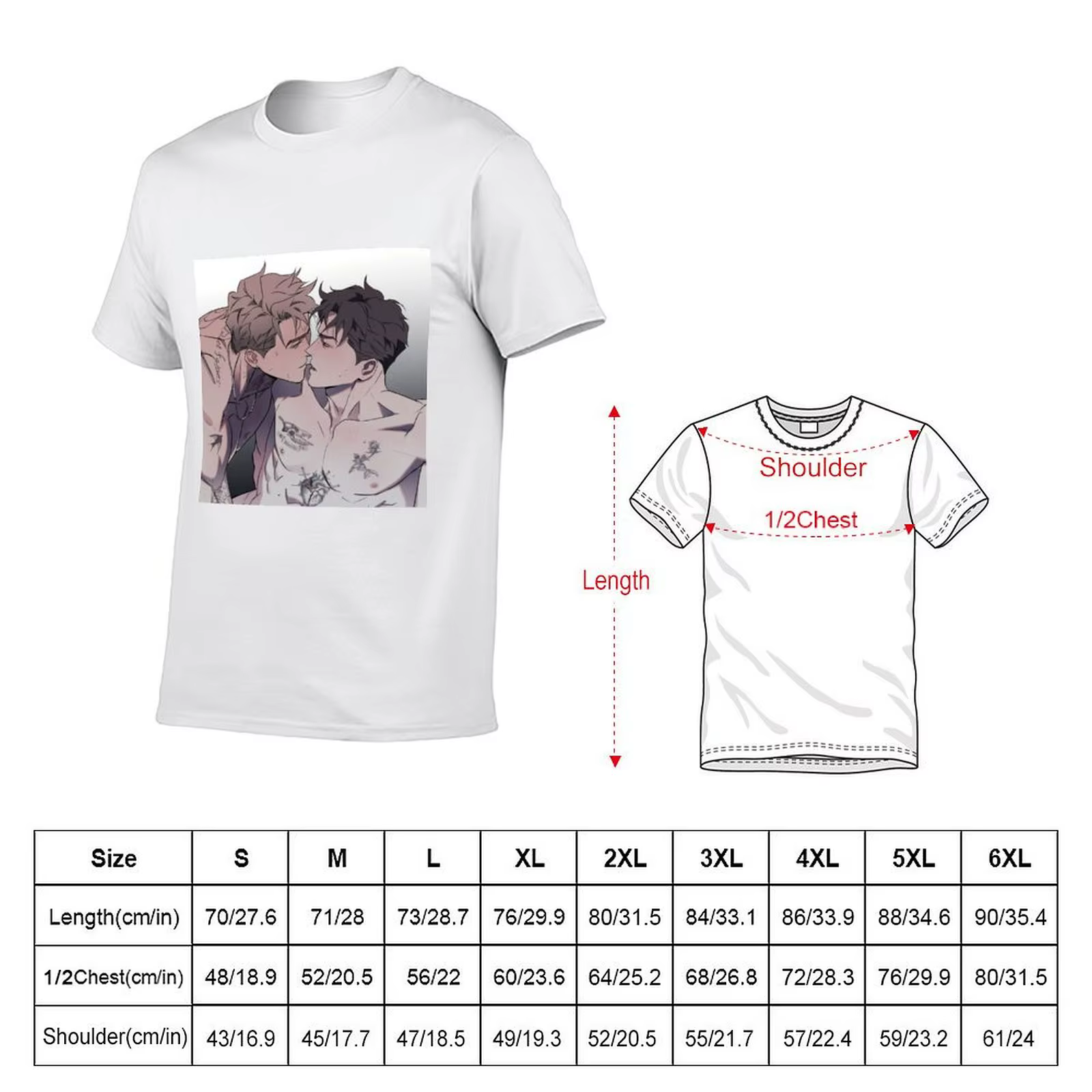 Wetsand Manhwa Wet Sand T-Shirt t-shirts pour homme