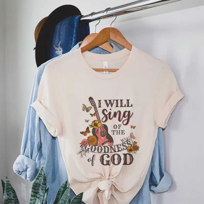 JEGospel-T-shirt de musique pour femme