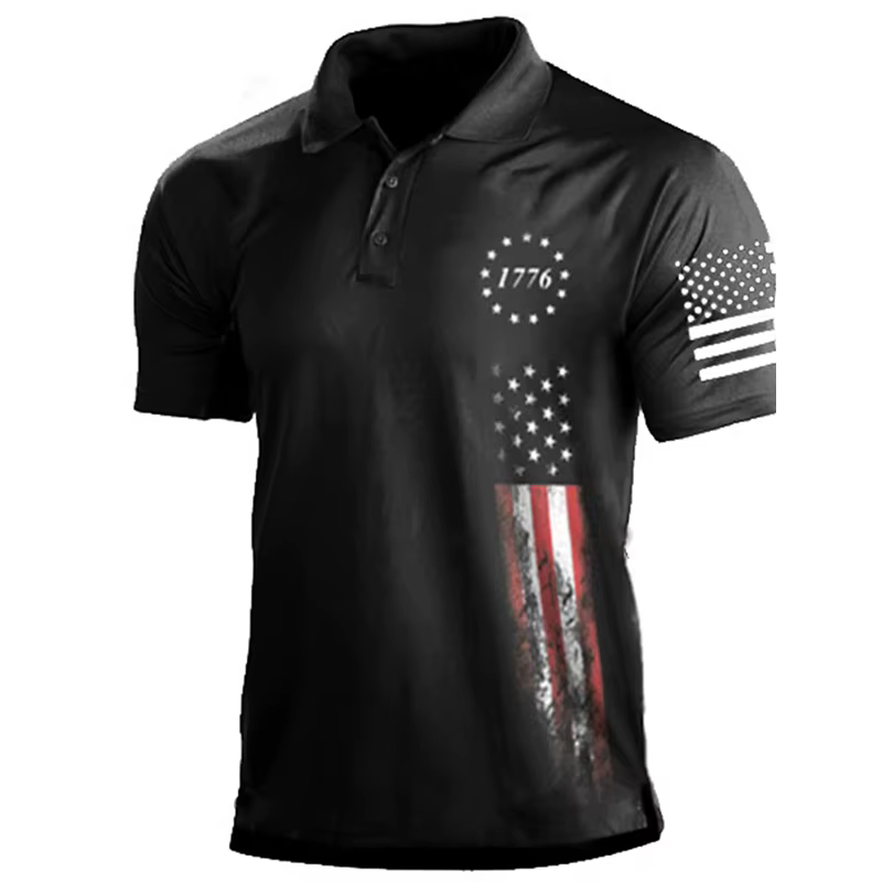 Polo de golf à manches courtes pour hommes