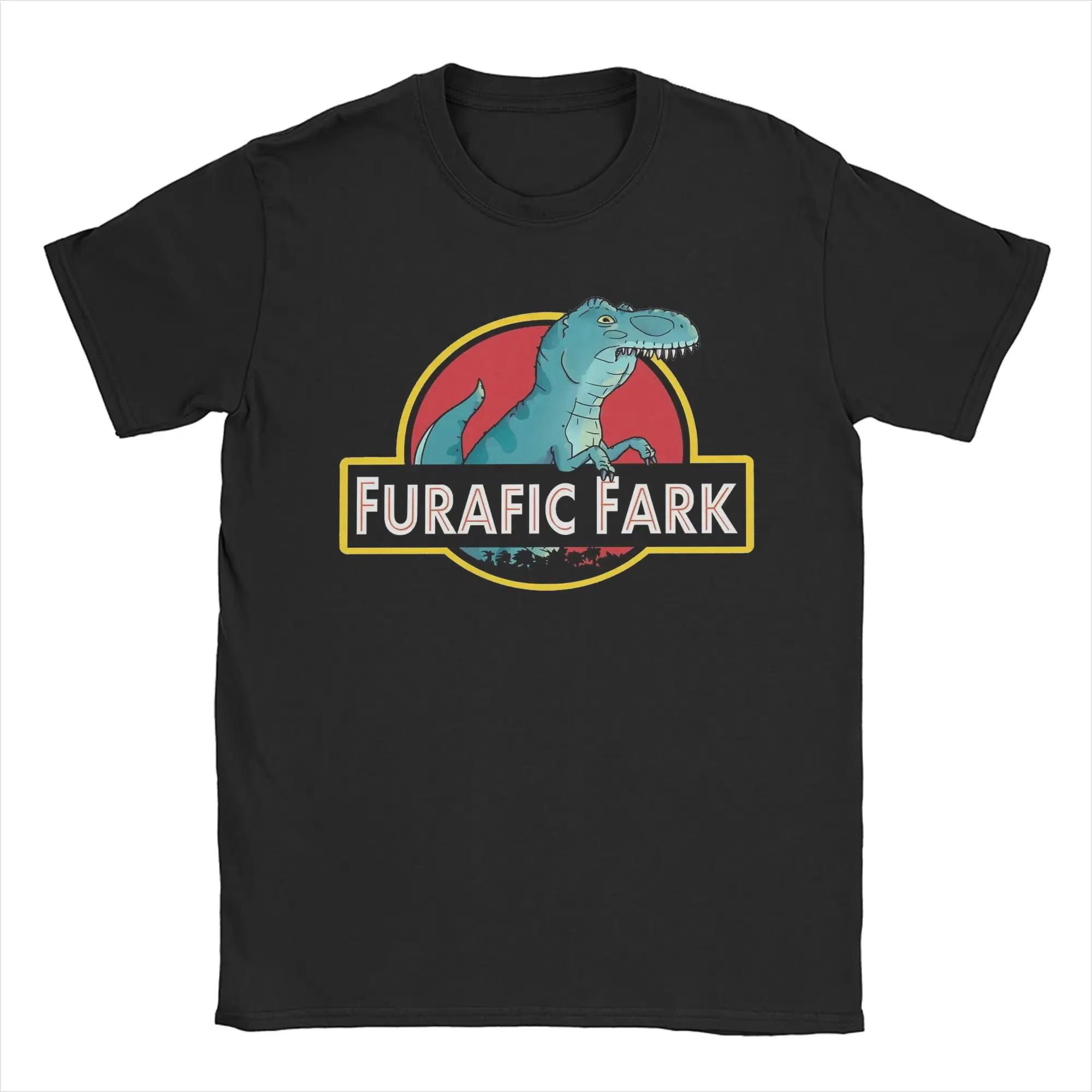Hommes Furafic Fark 2 T-shirt Meme coton vêtements Unique à manches courtes col rond T personnalité rue mode