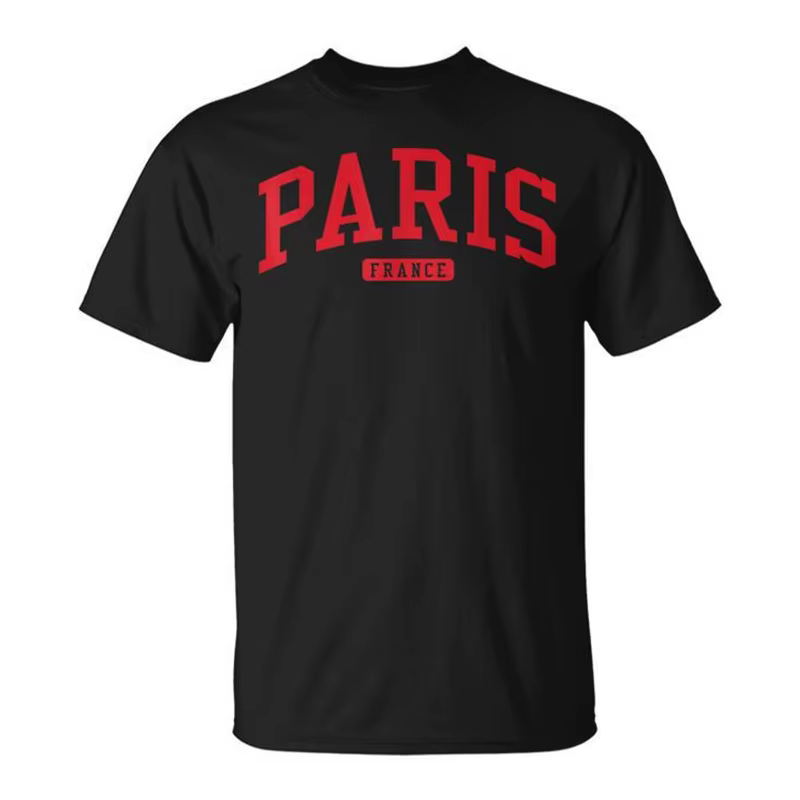 T-shirt en coton à manches courtes pour hommes