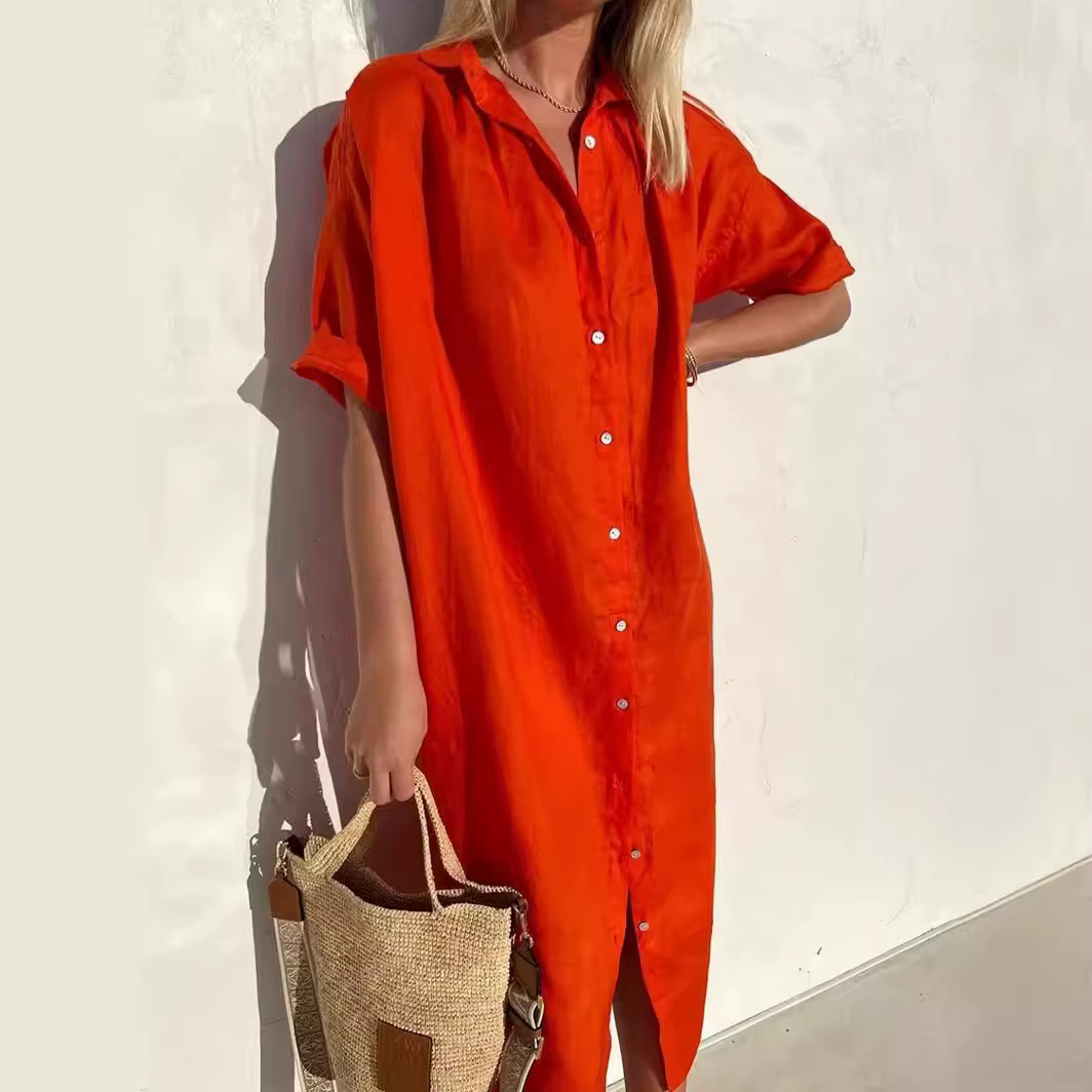 Robe chemise élégante pour femmes