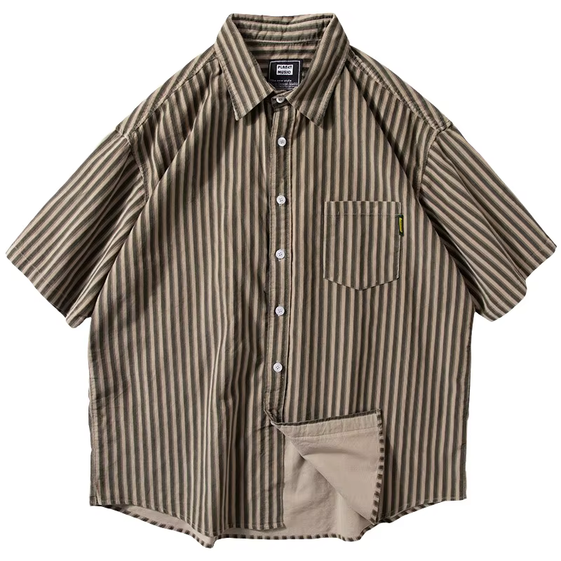 Chemise à manches courtes pour homme