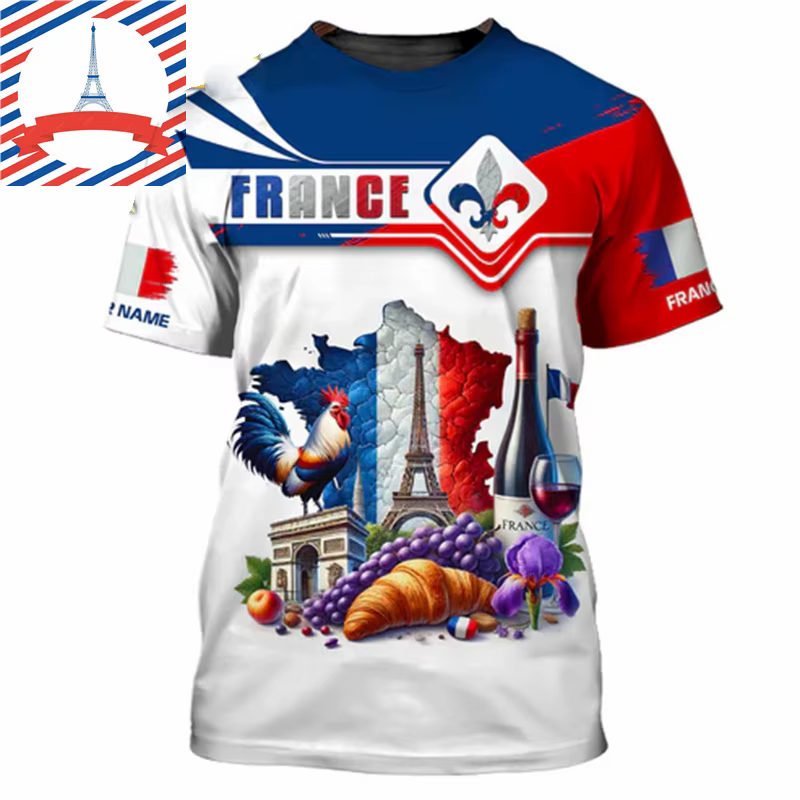 T-shirt à col ras du cou pour hommes