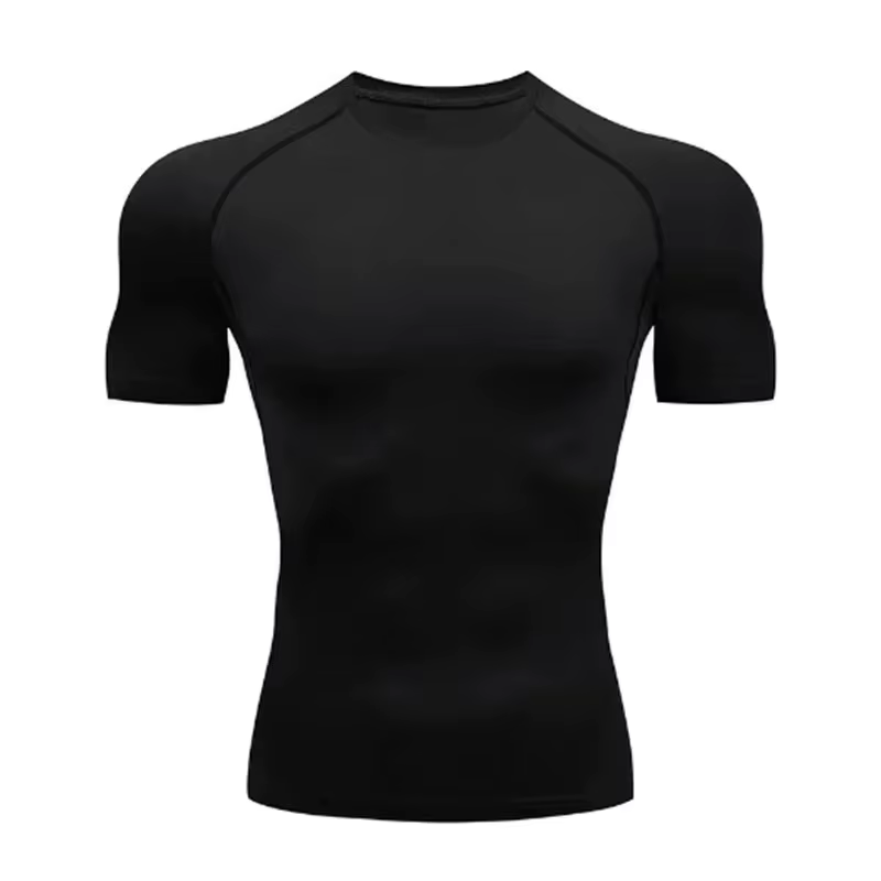 T-shirt de compression sportif pour homme 2026