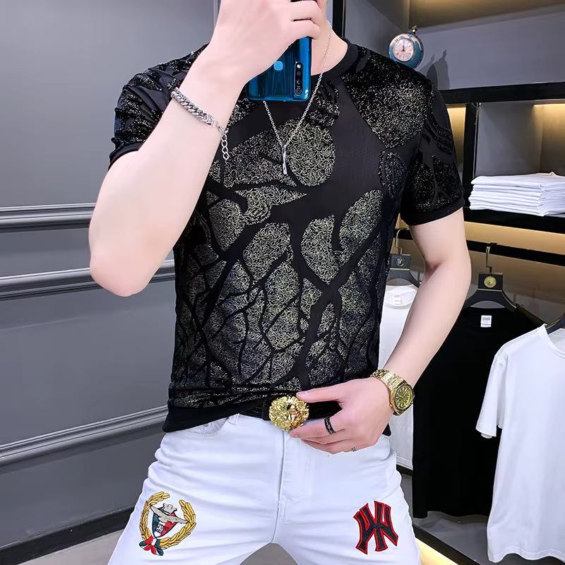 T-shirt à manches courtes pour hommes
