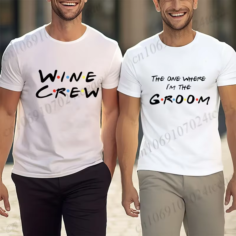 T-shirt Team Groom Squad Best Man