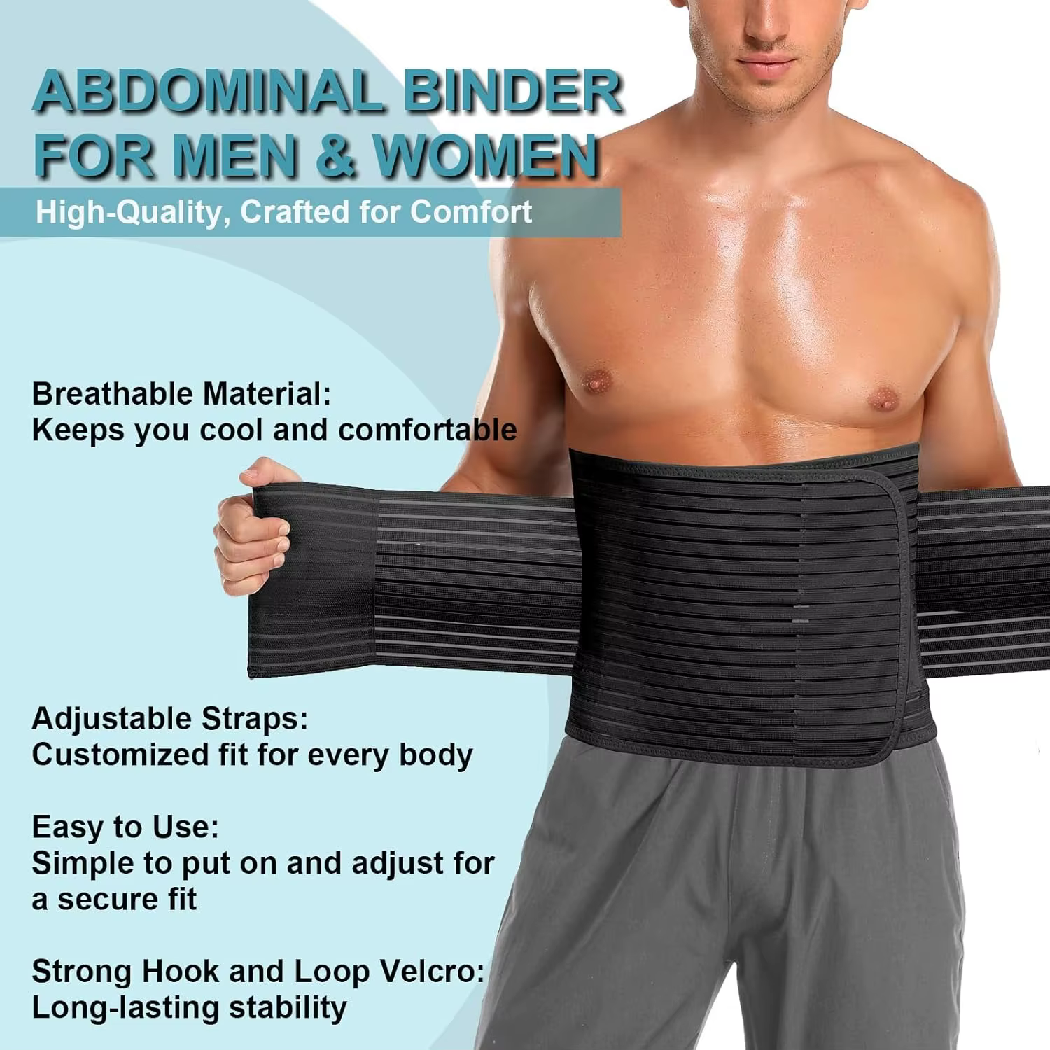 Ceinture abdominale pour hommes et femmes