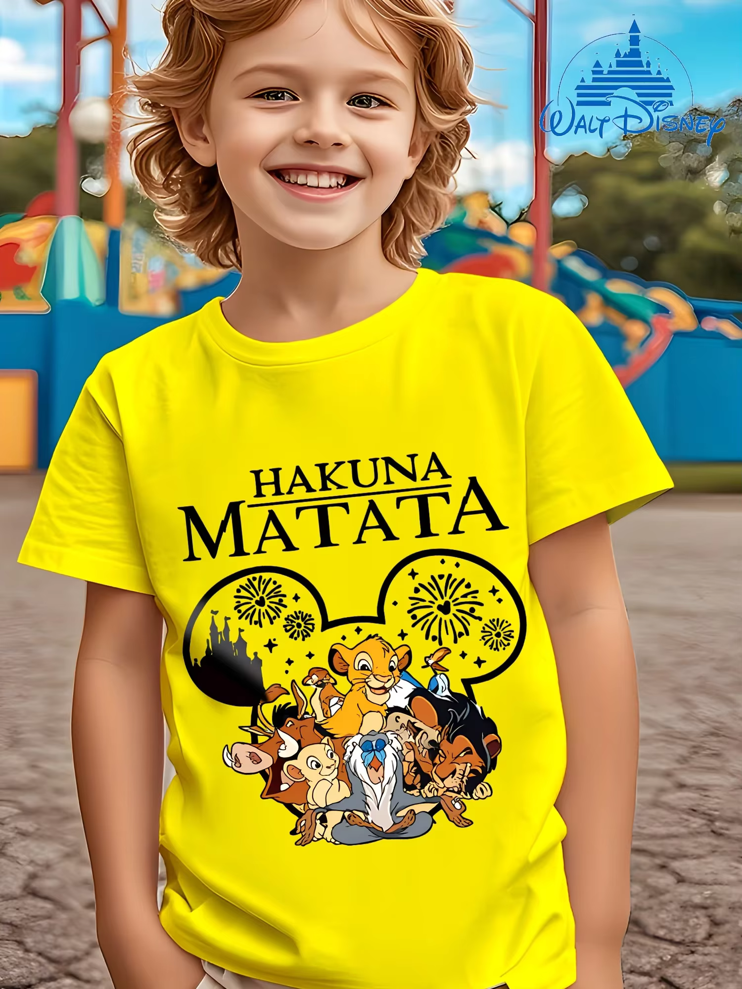 T-shirt à thème Disney Le Roi Lion pour garçons