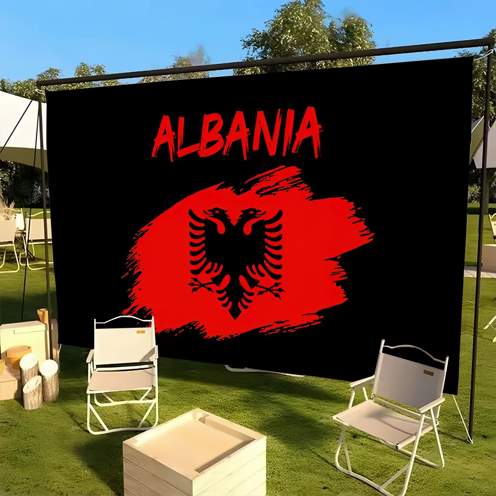 Drapeau albanais Feel pour pique-nique
