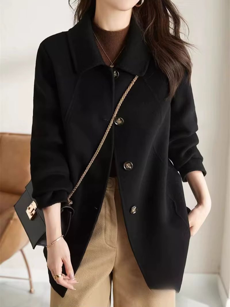 Manteau en laine et mélanges pour femmes