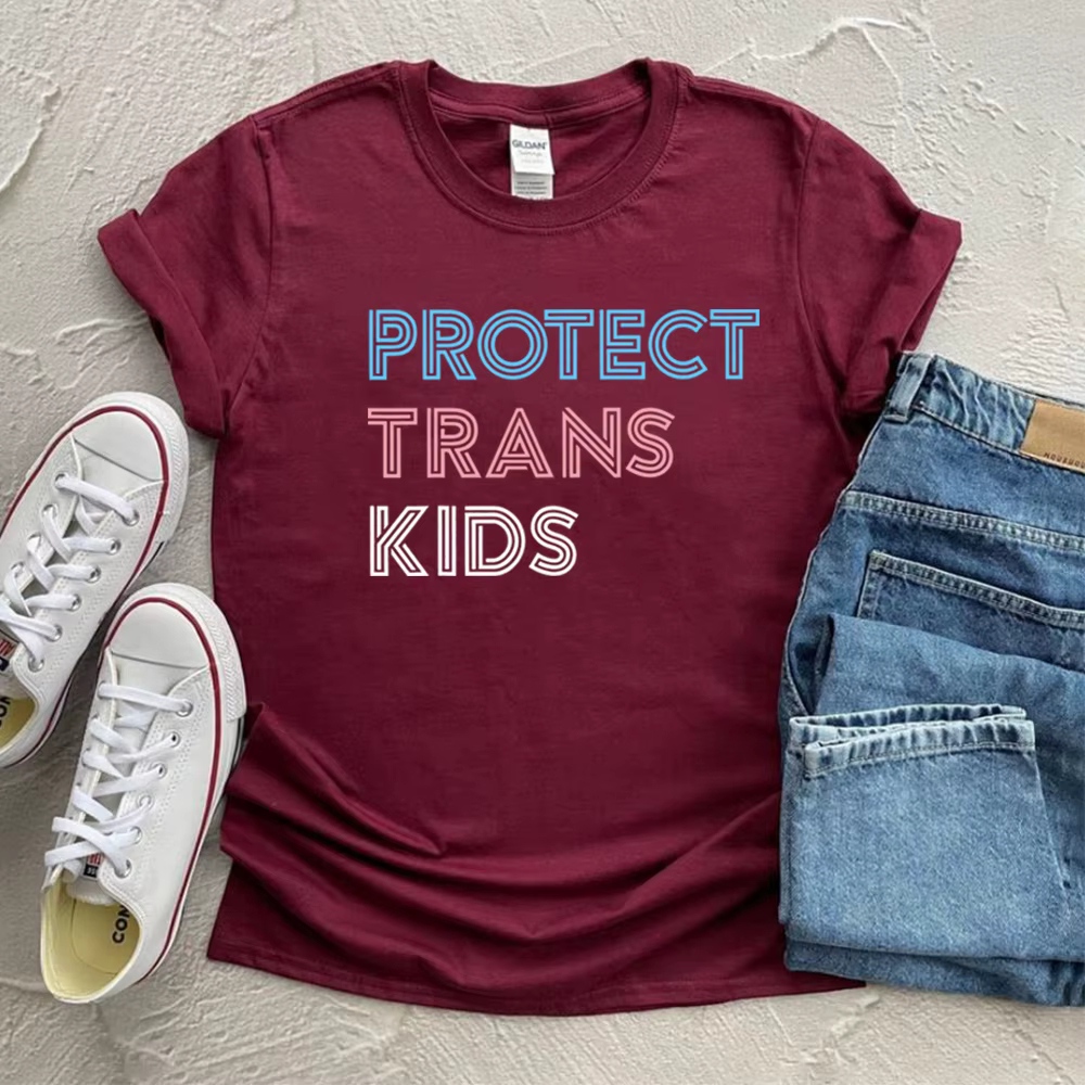 2025 protéger Trans enfants chemise