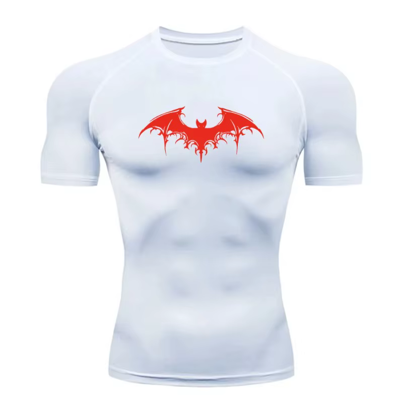 T-shirt de compression pour homme – Vêtement de sport d'été
