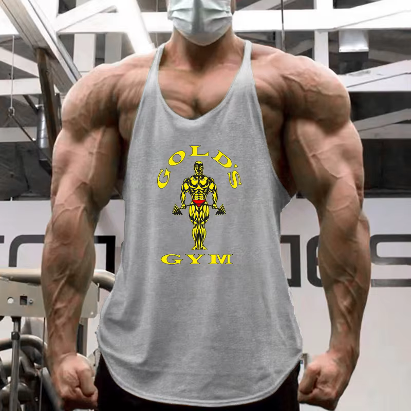 Débardeur d'entraînement coupe musculaire pour hommes