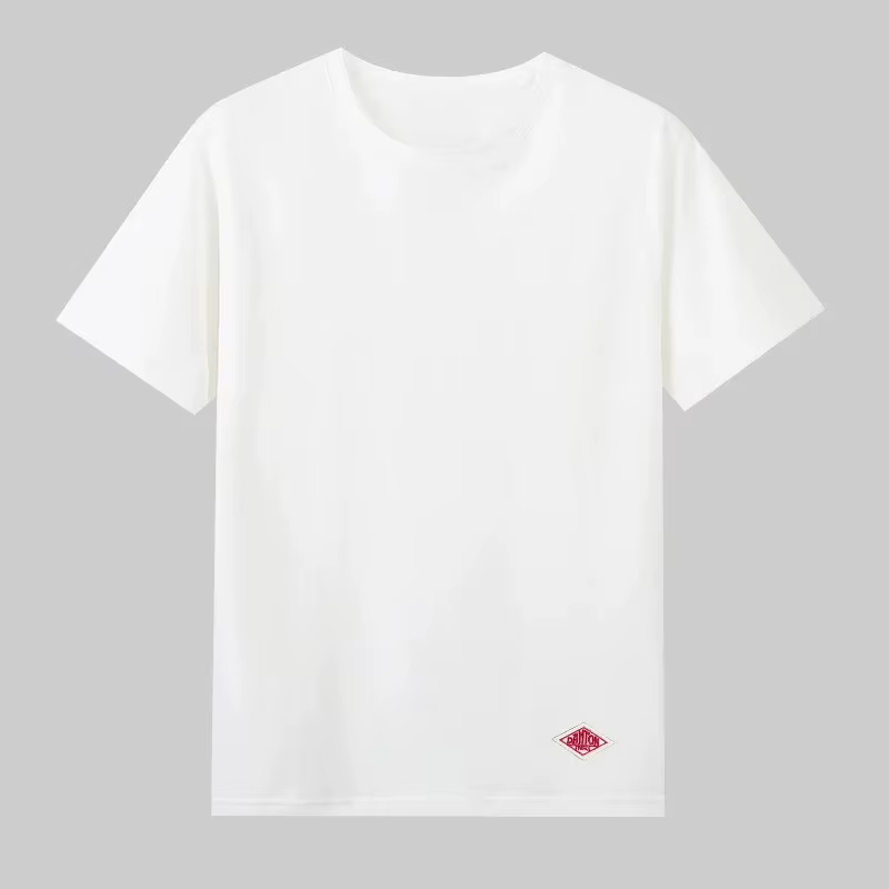 T-shirt en coton à manches courtes pour couple