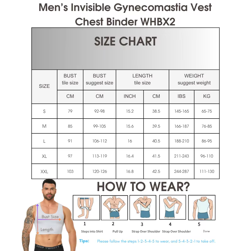 Gilet court façonnant sans couture pour hommes