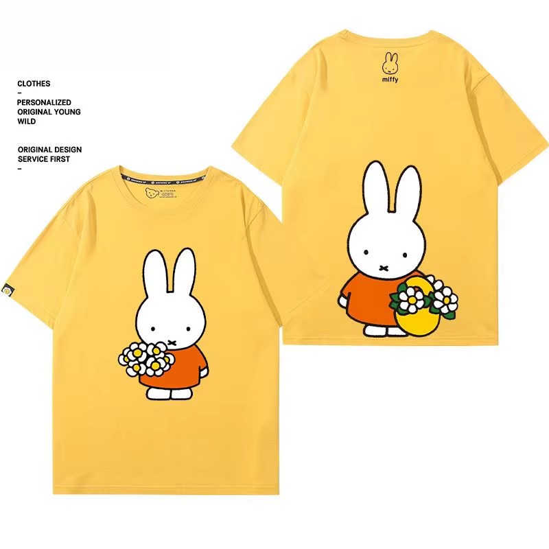 T-shirt Kawaii Miffy 100% coton
