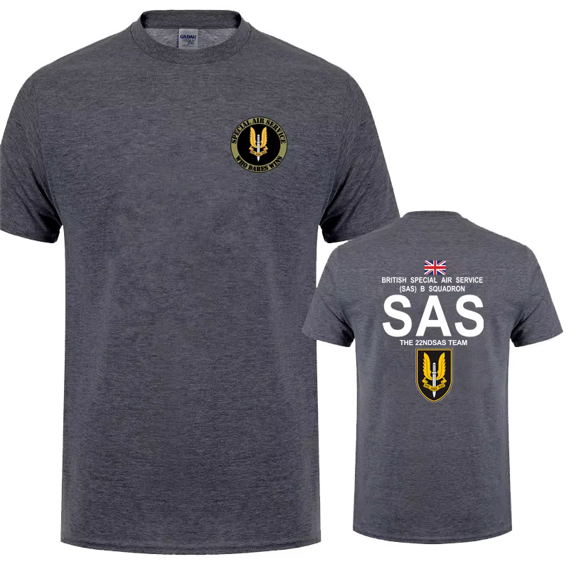 Militaire SAS Sniper hommes t-shirt armée