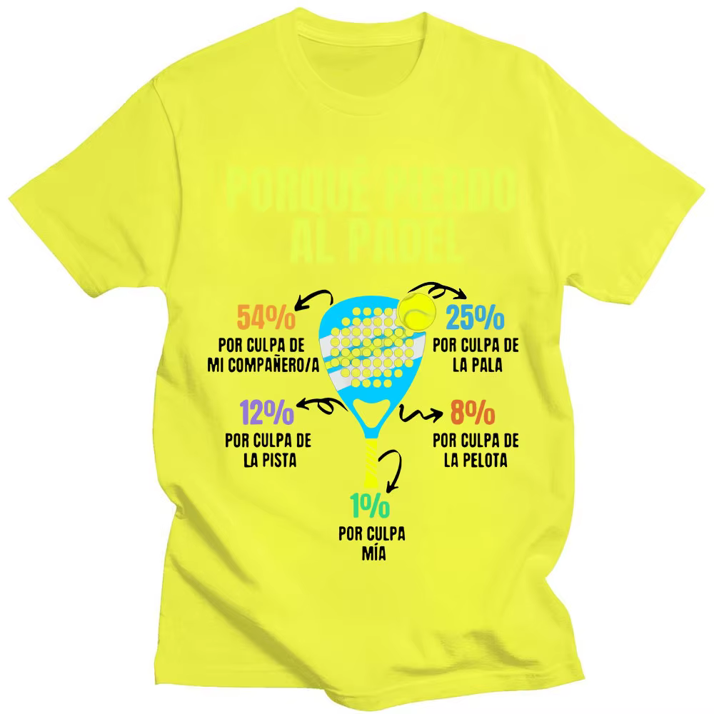 T-shirt de Padel Divertido pour hommes