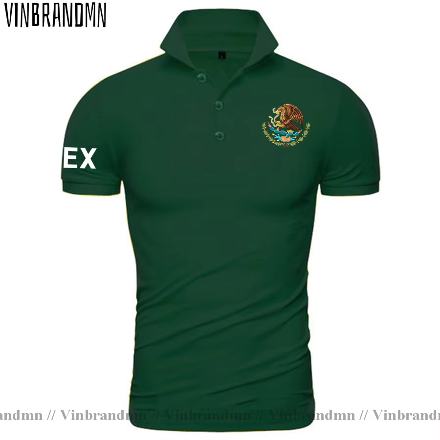 Polo MX MEX à manches courtes pour hommes