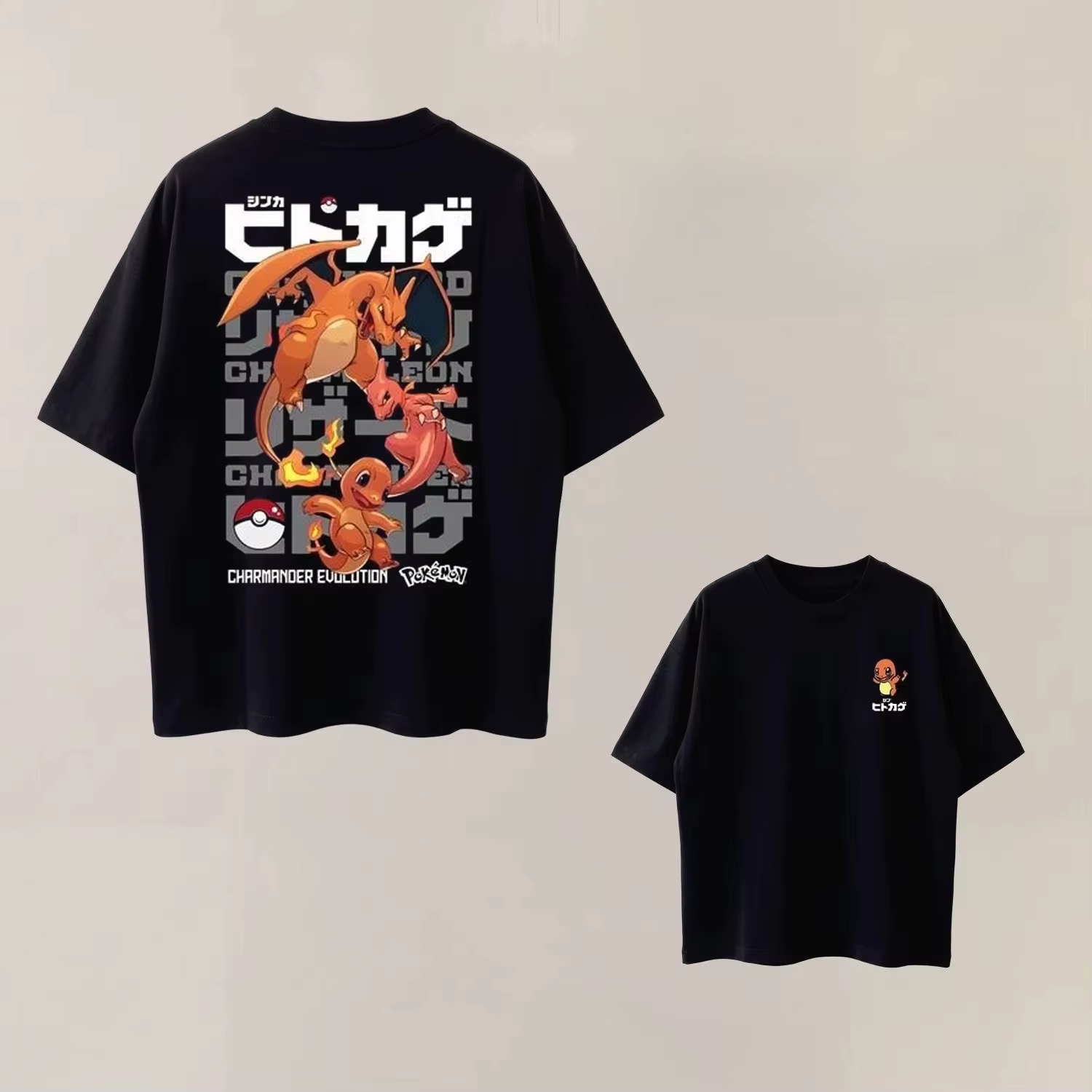 T-shirt graphique style japonais