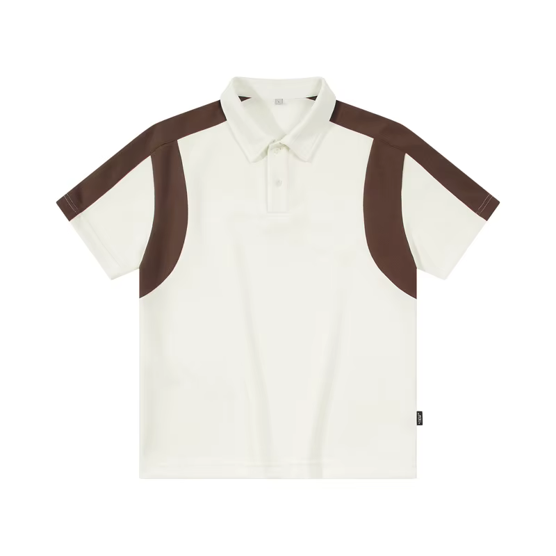 Polo Homme Ample Nouvelle Collection Printemps-Été 2026 à Col Revers et Manches Courtes