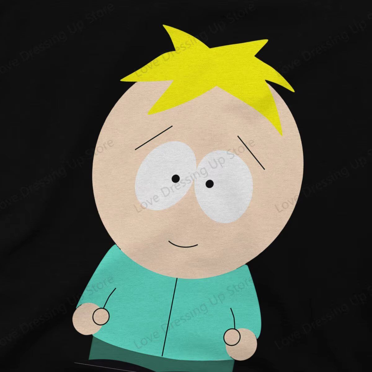 T-shirt en pur coton imprimé Butters Stotch pour hommes, t-shirts Street Cool, thème S-southpark, Y-dehors