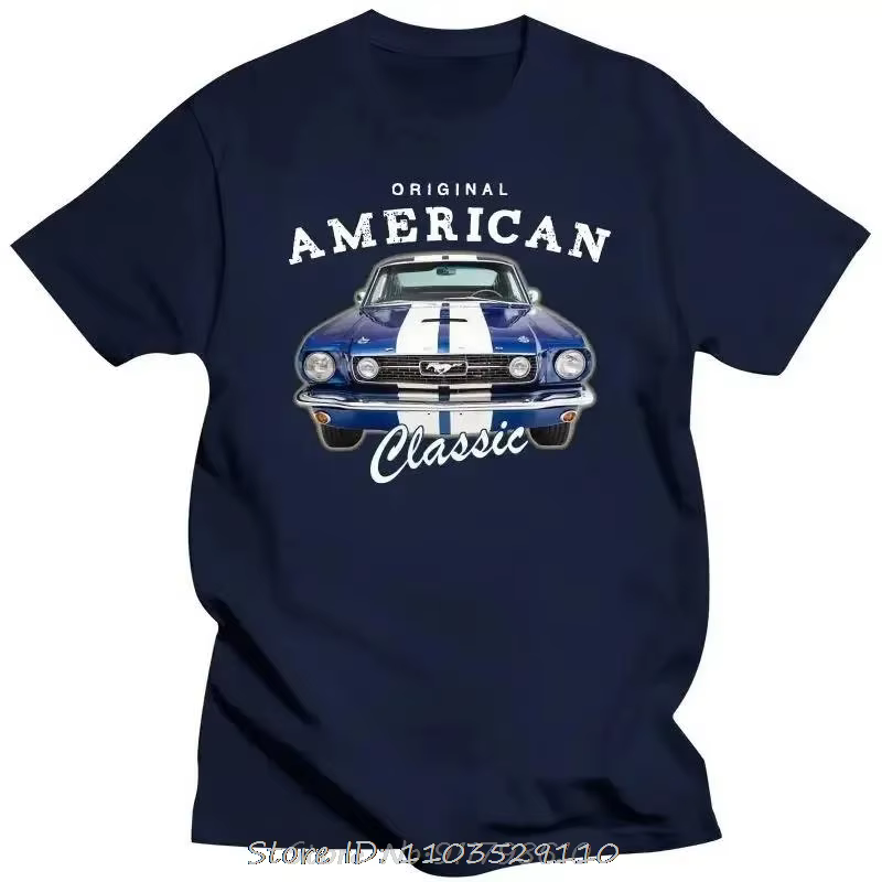 T-shirt Mustang Muscle Car pour hommes