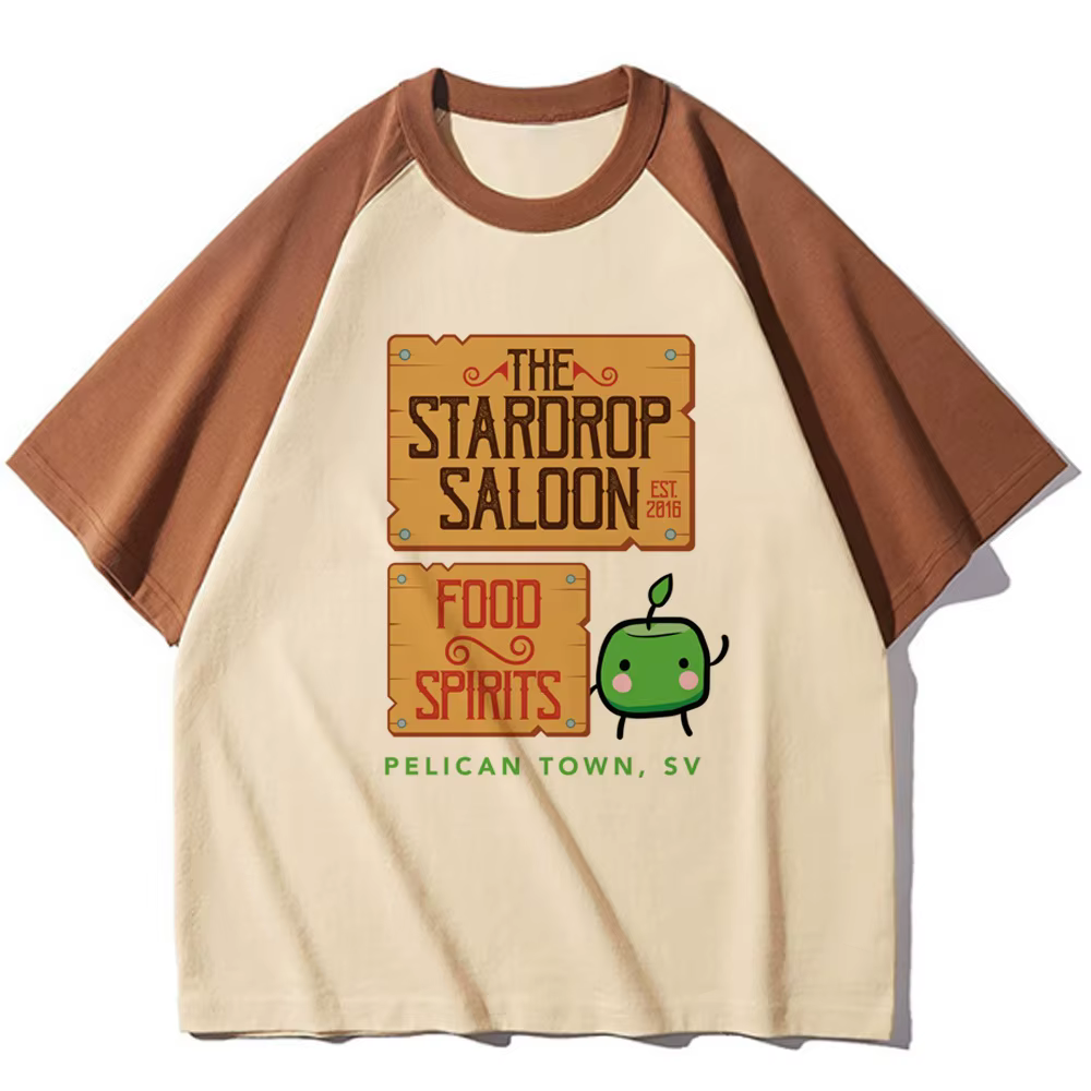 Stardew Valley t-shirt femmes classique psychédélique rétro Y2k Pop Culture chemise hip hop coloré gothique respirant numérique