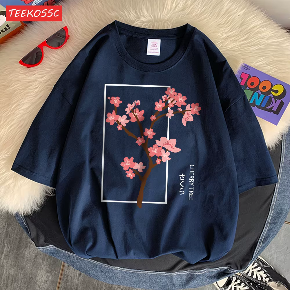 T-shirt rétro None Tree In Full Bloom pour hommes
