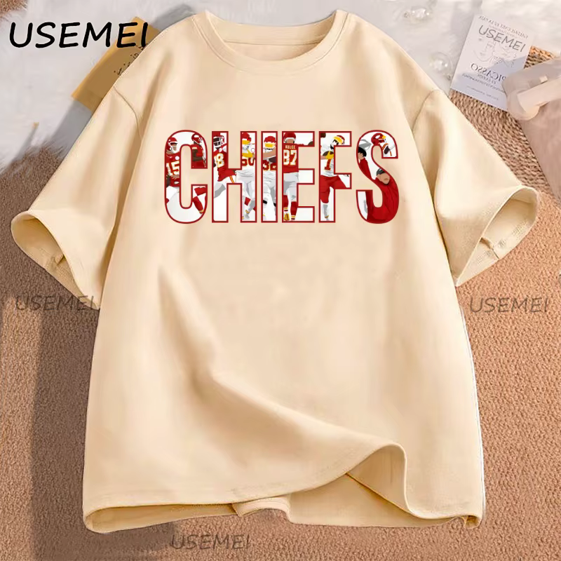 KC Chiefs Kansas City Football T-shirt hommes femmes