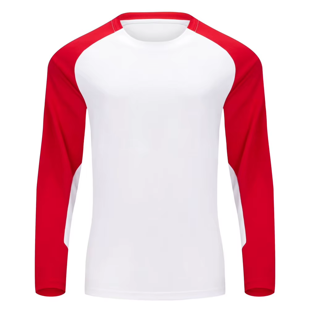 T-shirt de sport à manches longues pour hommes et enfants