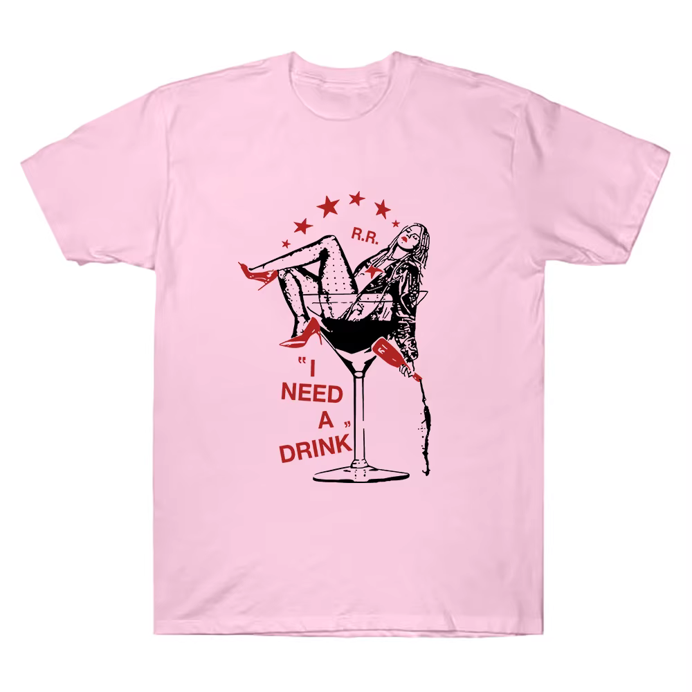 Renouve Rapp j'ai besoin d'une boisson t-shirt