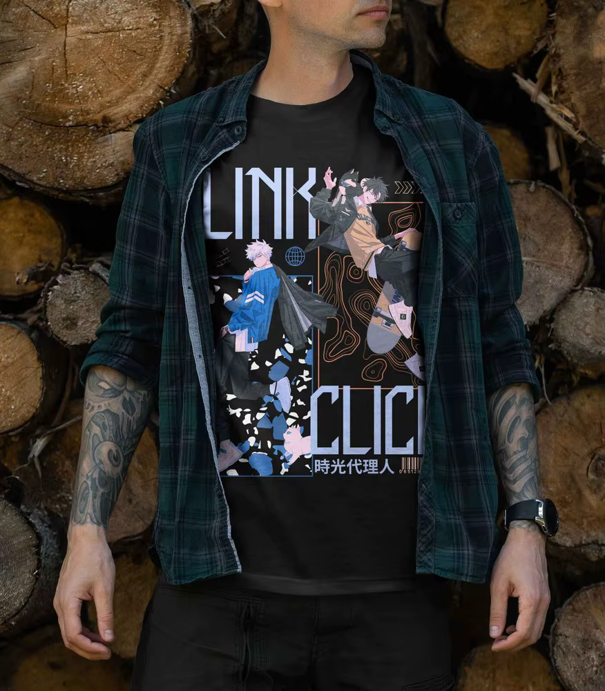 Lien clic sur Shiguang Daili Ren Cheng Xiaoshi Lu Guang meilleur T-Shirt Manga 393