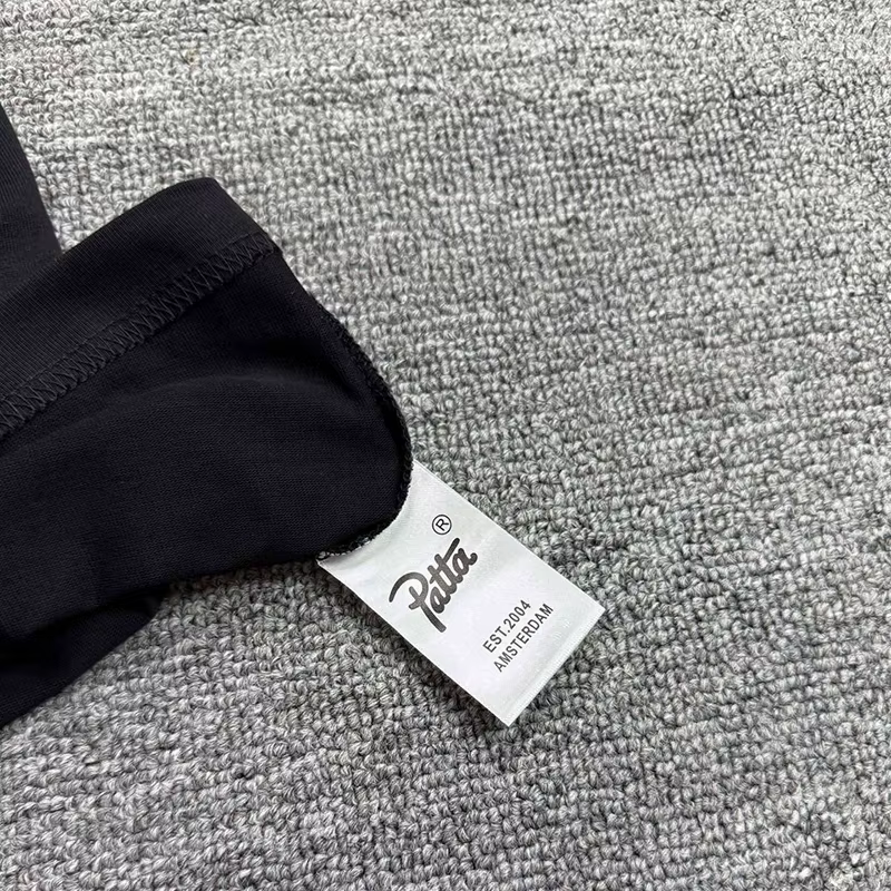 PATTA T-shirt Tops Hommes Femmes Quotidien Décontracté Plusieurs styles Imprimé Manches courtes