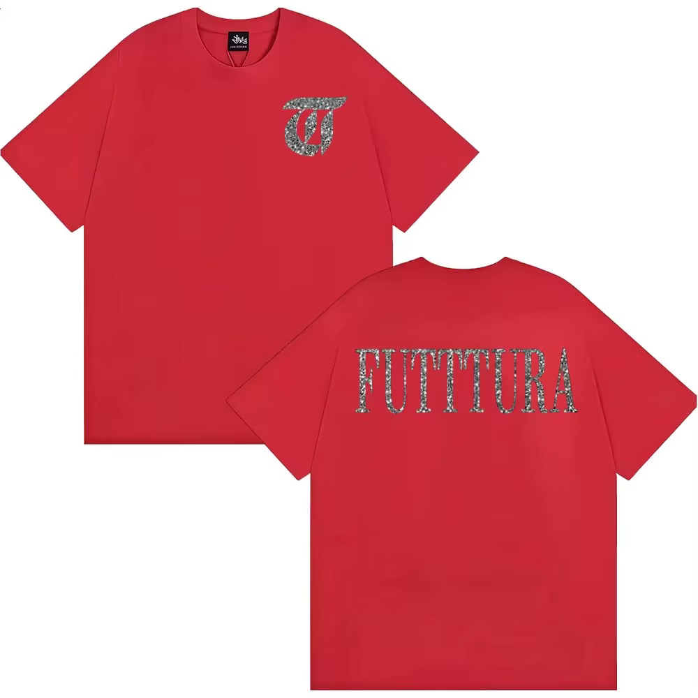 Chanteur Tini Stoessel Futtura Album Logo t-shirt hommes femmes vêtements Harajuku esthétique T-shirts décontracté