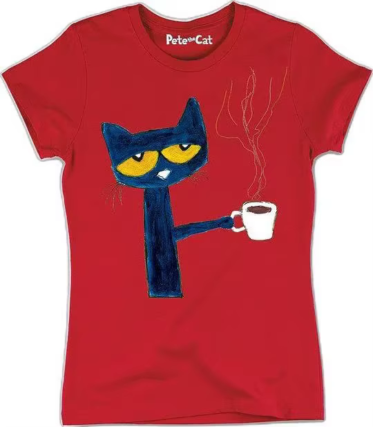 T-shirt graphique Pete le chat « All Groovy » pour hommes et femmes